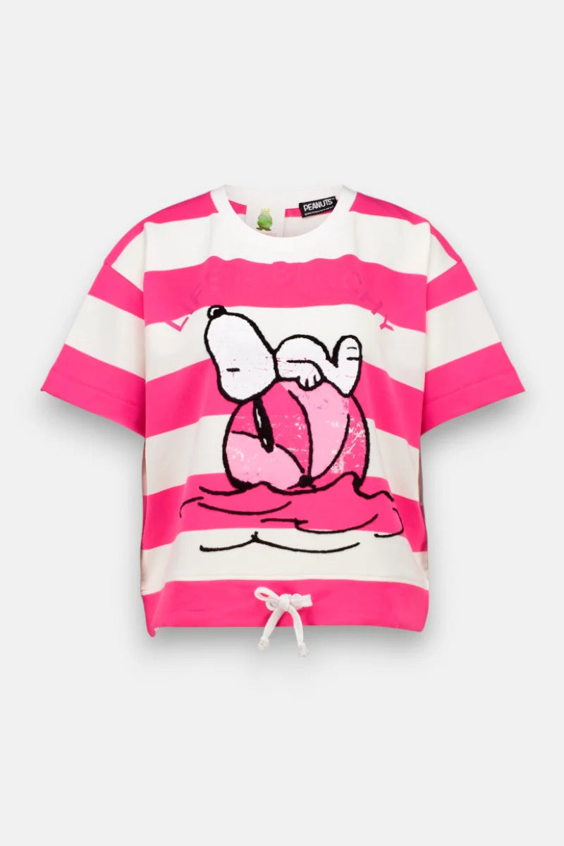 Sweat T-Shirt „Life is Beachy“ – Snoopy Edition