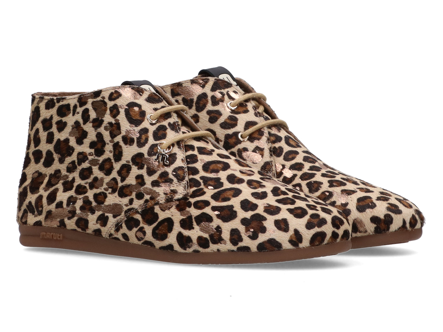 Maruti Gimlet Hairon Leo – Schnürschuh mit Leopardenprint