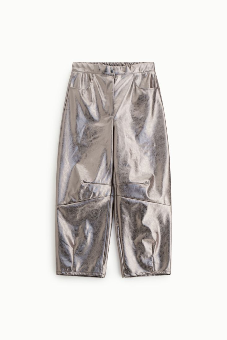 Dixie Palazzo-Hose mit Metallic-Effekt