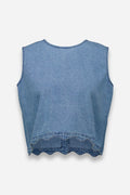 PRINCESS goes Hollywood Wendbares Denim-Top