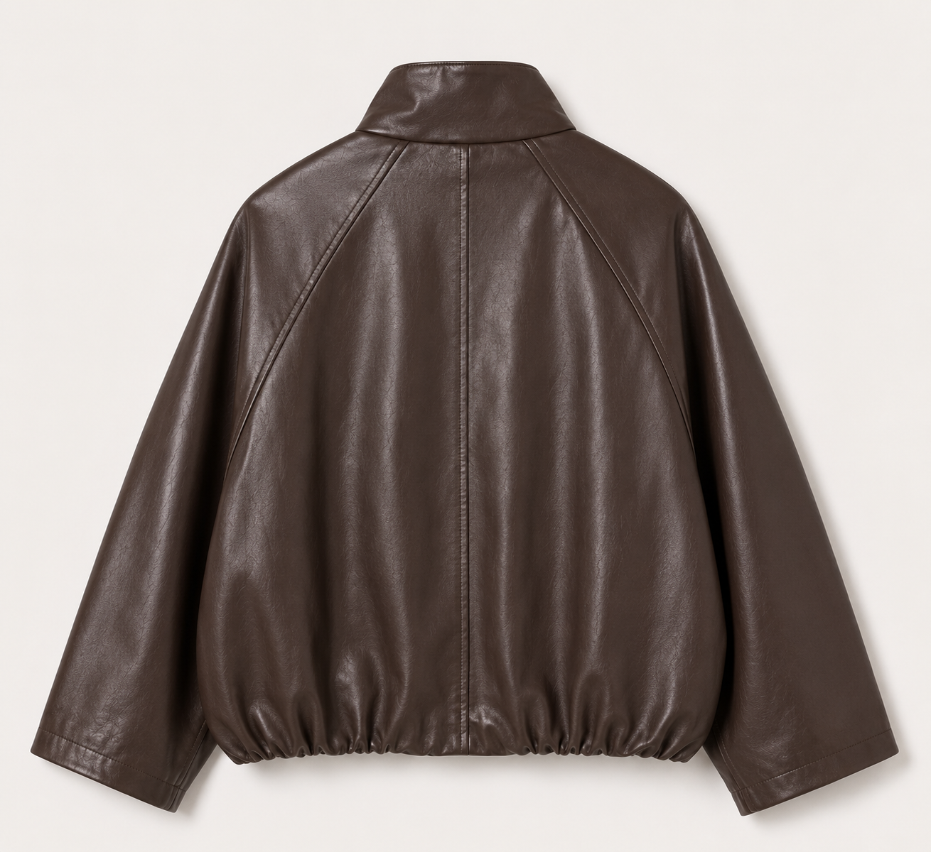 Veggie-Lederjacke Braun