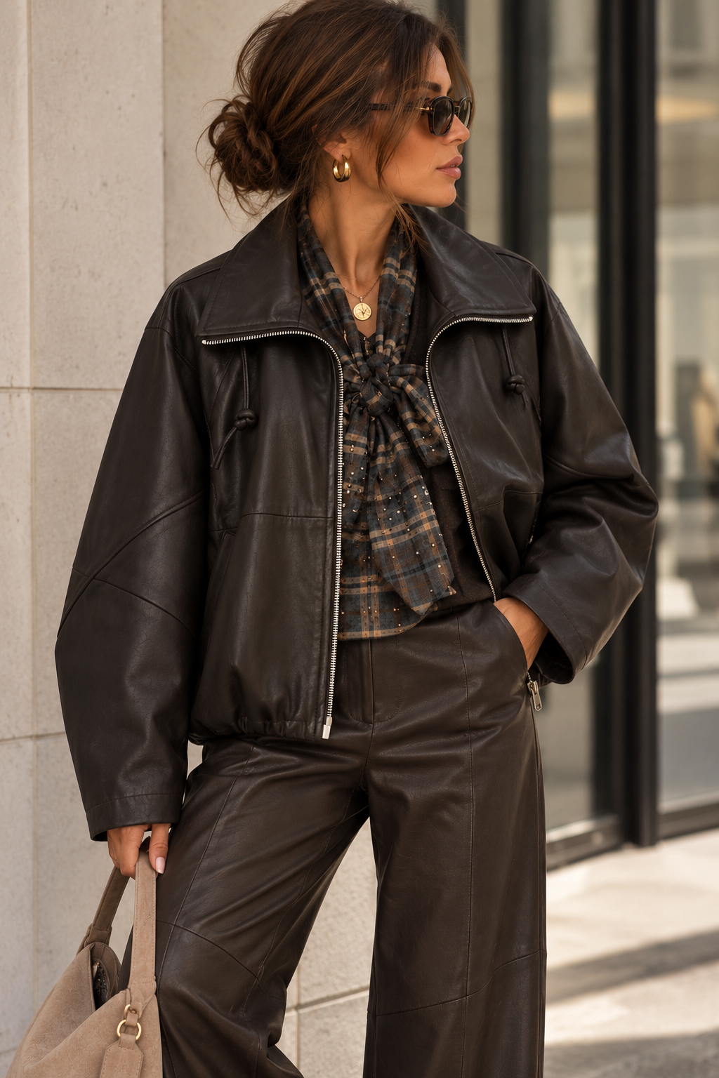 Veggie-Lederjacke