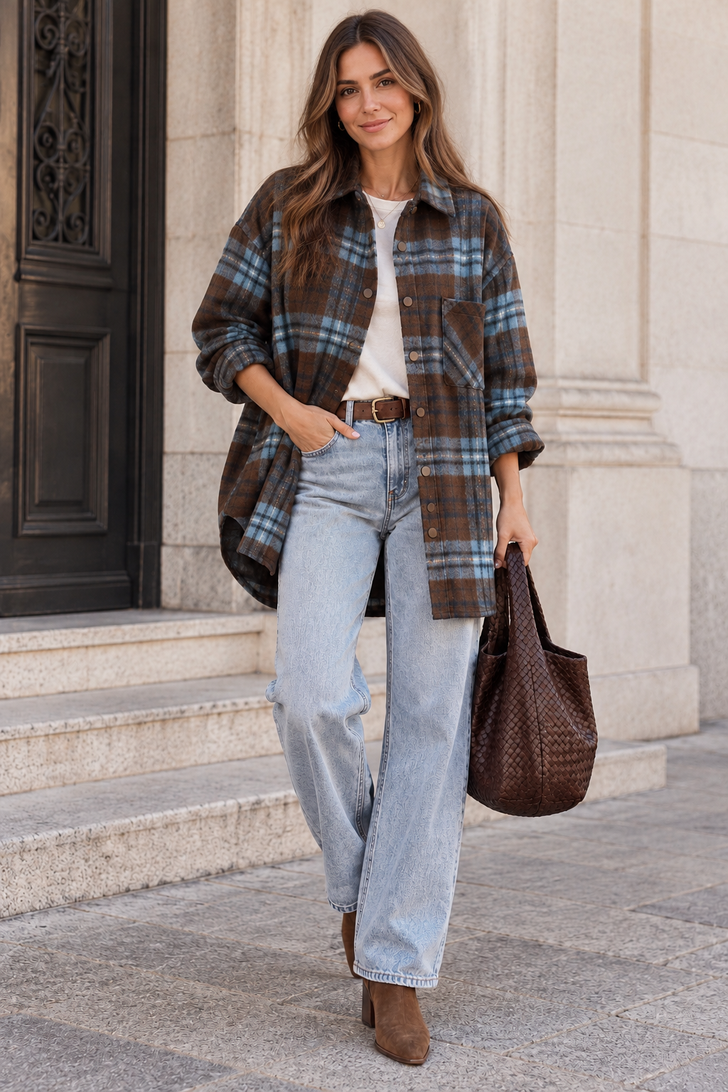 Flanell Hemdjacke