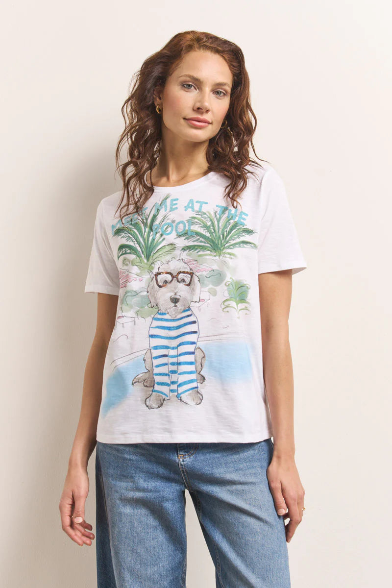 T-Shirt „Meet Me At The Pool“
