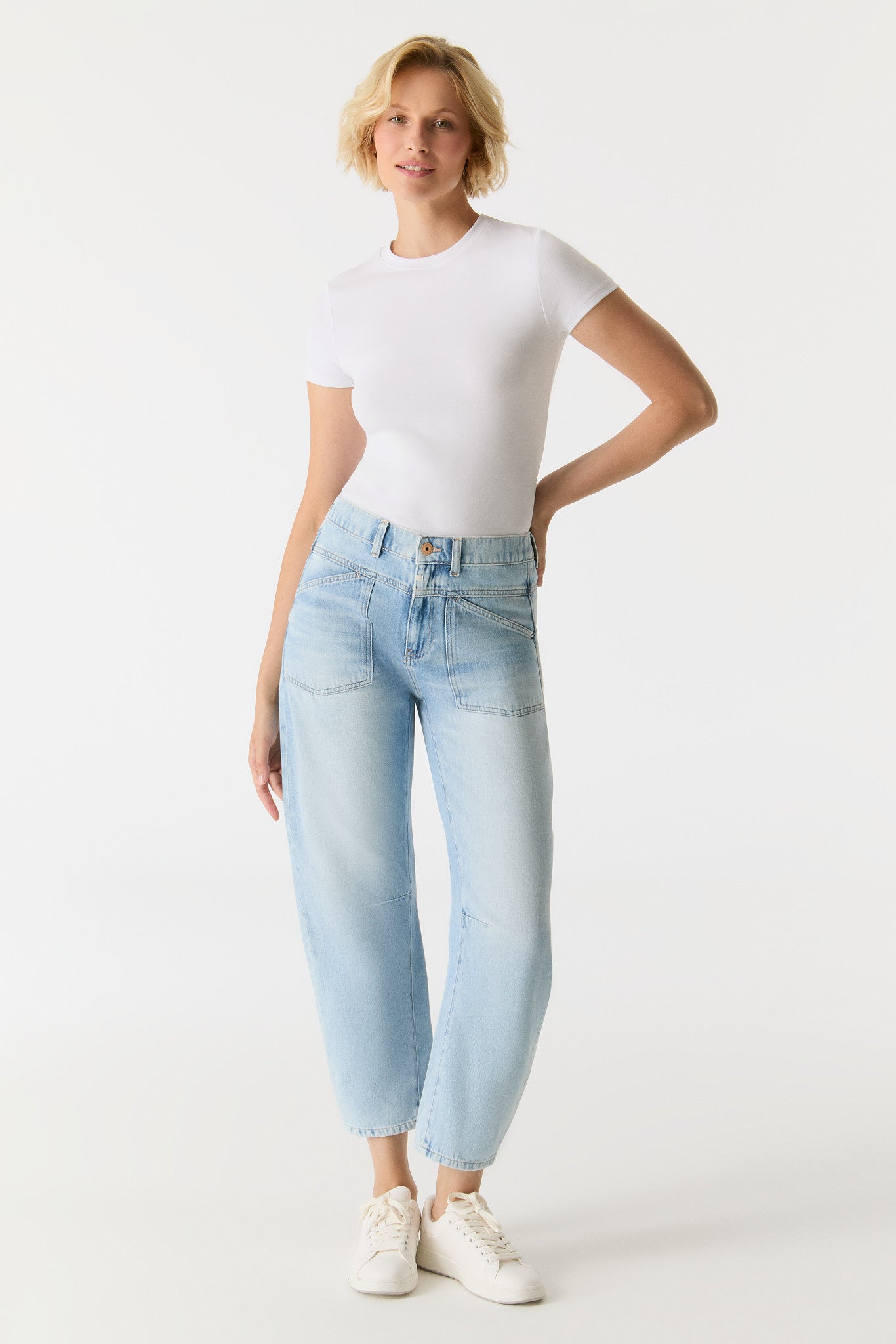 Selena Jeans in Light Blue