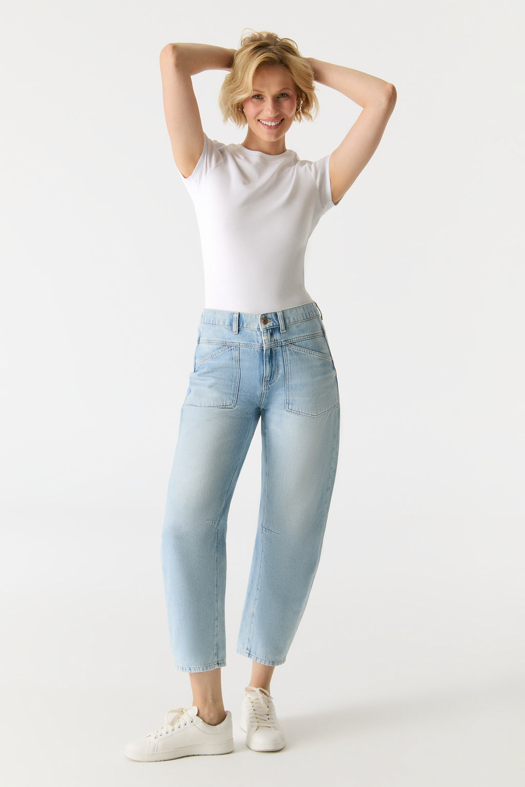 Selena Jeans in Light Blue