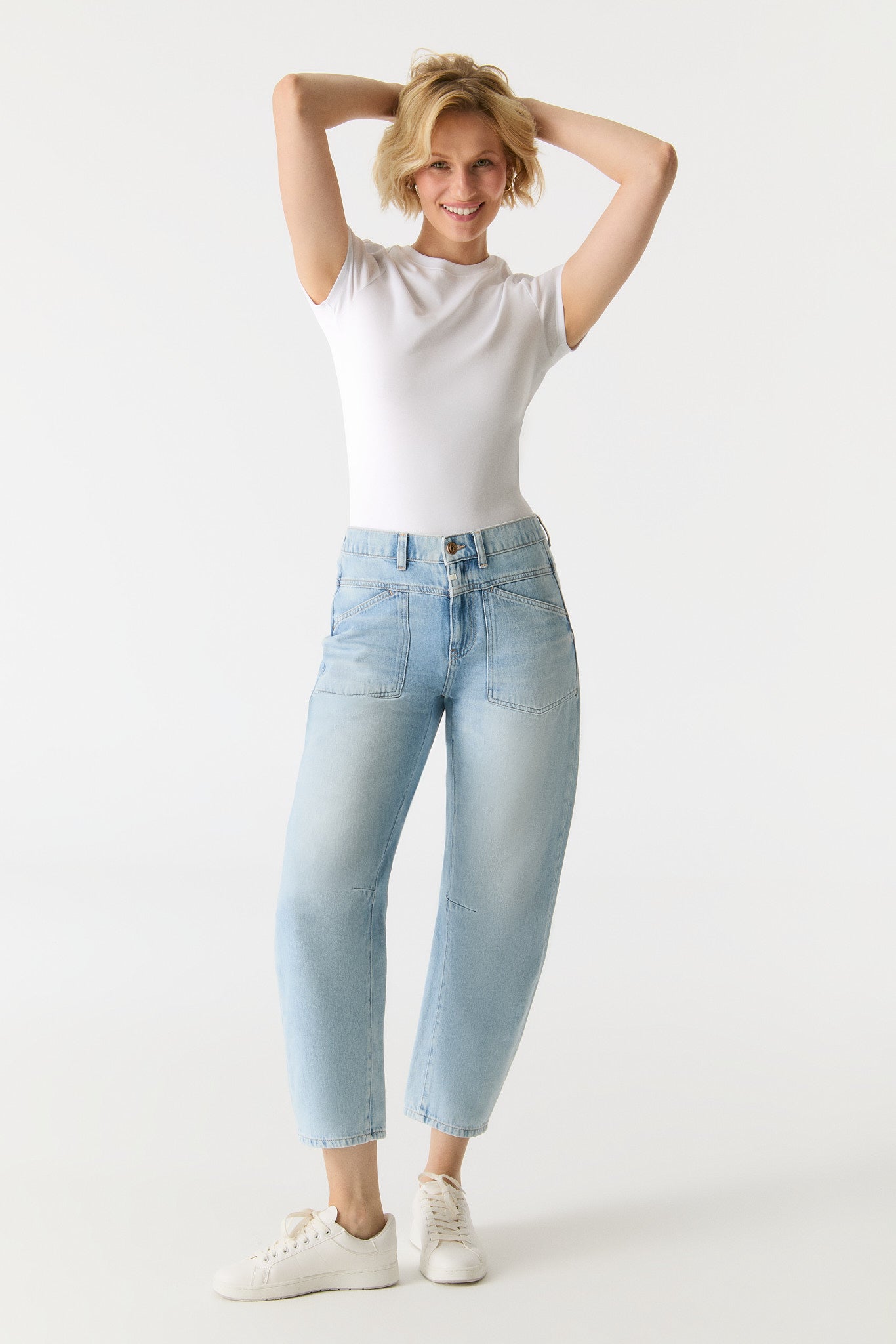 Selena Jeans in Light Blue